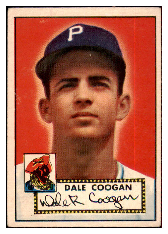 1952 Topps Baseball #087 Dale Coogan Pirates VG-EX 486422