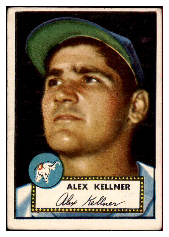 1952 Topps Baseball #201 Alex Kellner A's VG-EX 486433