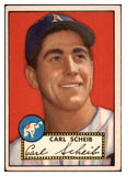 1952 Topps Baseball #116 Carl Scheib A's VG-EX 486437