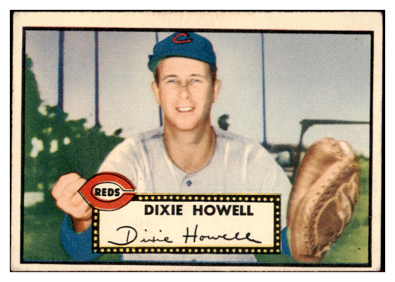 1952 Topps Baseball #135 Dixie Howell Reds VG-EX 486440