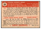 1952 Topps Baseball #189 Pete Reiser Indians VG-EX 486443