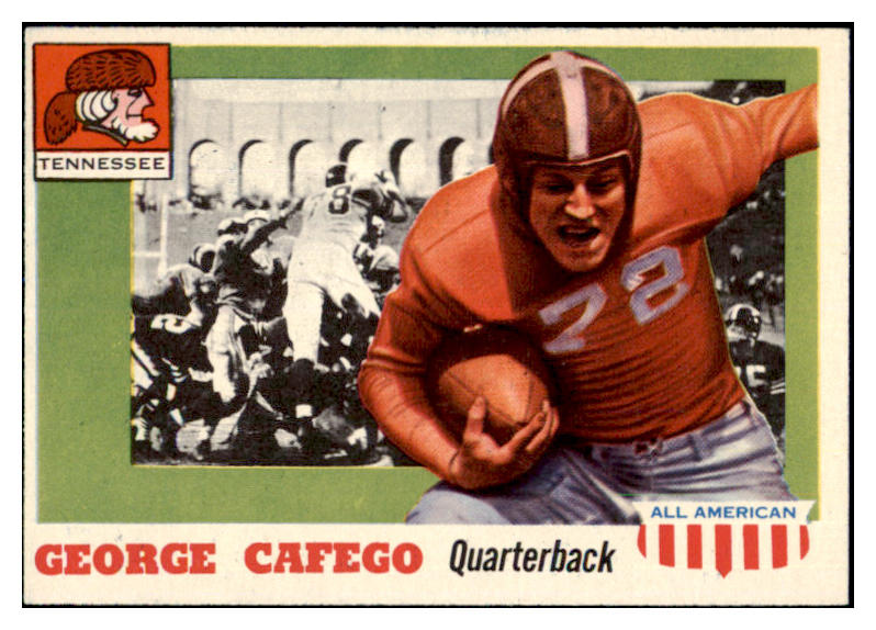 1955 Topps Football #008 George Cafego Tennessee NR-MT 486466