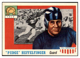 1955 Topps Football #018 Pudge Heffelfinger Yale NR-MT 486478