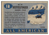 1955 Topps Football #018 Pudge Heffelfinger Yale EX-MT 486479