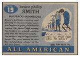 1955 Topps Football #019 Bruce Smith Minnesota EX-MT 486481
