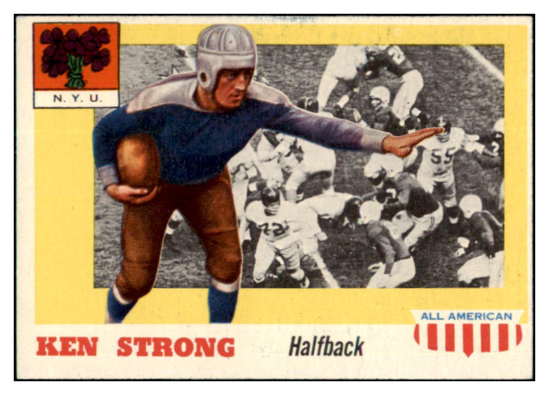 1955 Topps Football #024 Ken Strong NYU EX-MT 486486