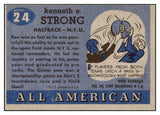 1955 Topps Football #024 Ken Strong NYU EX-MT 486486