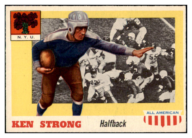 1955 Topps Football #024 Ken Strong NYU NR-MT 486488