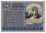 1955 Topps Football #024 Ken Strong NYU NR-MT 486488