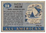 1955 Topps Football #028 Mel Hein WSU EX-MT 486490