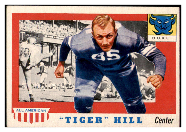 1955 Topps Football #060 Tiger Hill Duke EX-MT 486549