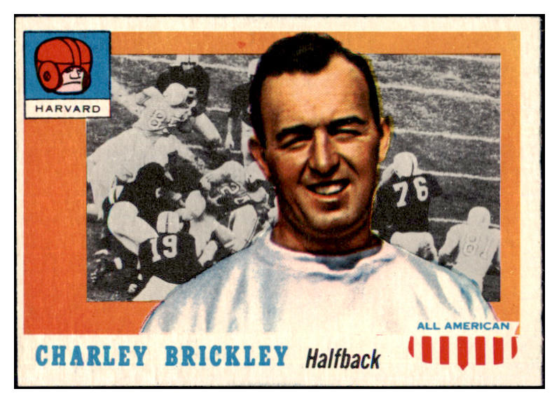 1955 Topps Football #061 Charley Brickley Harvard EX-MT 486553