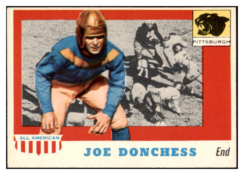 1955 Topps Football #065 Joe Donchess Pittsburgh EX-MT 486564