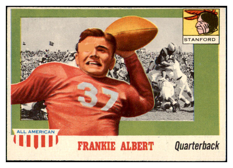 1955 Topps Football #067 Frankie Albert Stanford EX-MT 486568