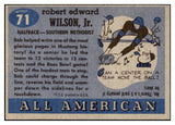 1955 Topps Football #071 Bob Wilson SMU NR-MT 486574