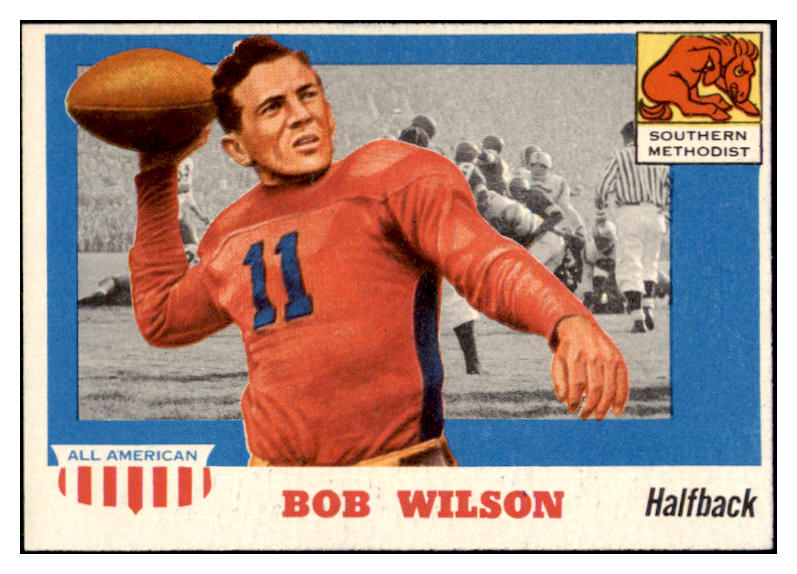 1955 Topps Football #071 Bob Wilson SMU EX-MT 486576