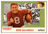 1955 Topps Football #075 Hugh Gallarneau Stanford EX 486592