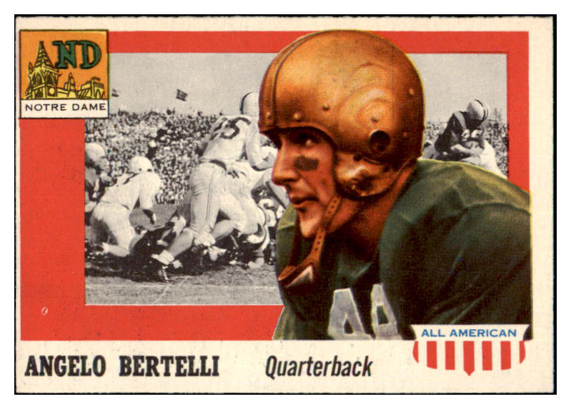 1955 Topps Football #076 Angelo Bertelli Notre Dame NR-MT 486596