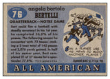 1955 Topps Football #076 Angelo Bertelli Notre Dame NR-MT 486596