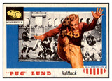 1955 Topps Football #079 Pug Lund Minnesota EX-MT 486602