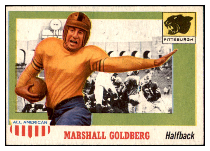 1955 Topps Football #089 Marshall Goldberg Pittsburgh NR-MT 486617