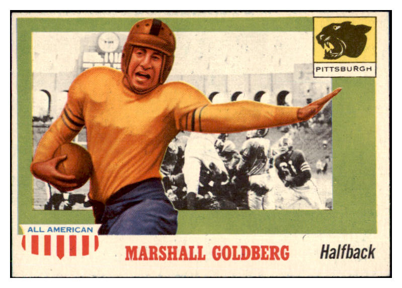 1955 Topps Football #089 Marshall Goldberg Pittsburgh NR-MT 486618