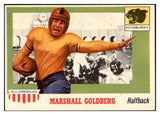 1955 Topps Football #089 Marshall Goldberg Pittsburgh NR-MT 486618