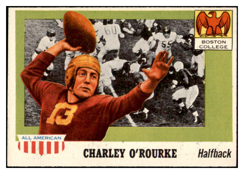 1955 Topps Football #090 Charley O'Rourke Boston College NR-MT 486623