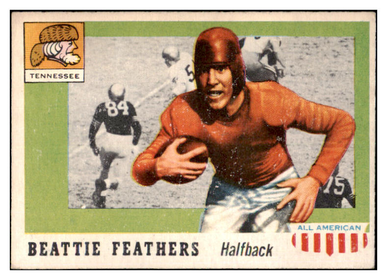 1955 Topps Football #098 Beattie Feathers Tennessee GD-VG 486632