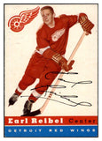 1954 Topps Hockey #052 Earl Reibel Red Wings NR-MT 486643