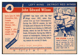 1954 Topps Hockey #004 Johnny Wilson Red Wings NR-MT 486650
