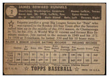 1952 Topps Baseball #002 Pete Runnels Senators FR-GD Black 486671