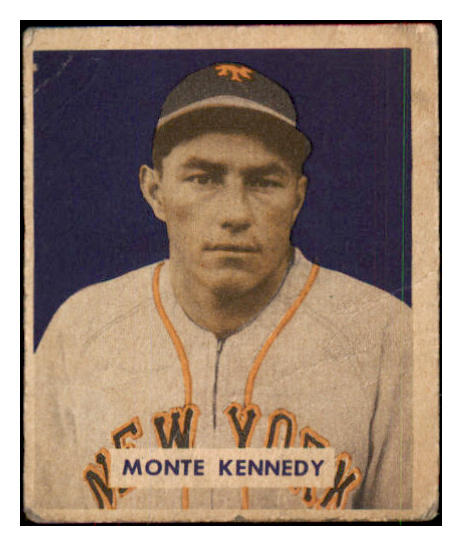 1949 Bowman Baseball #237 Monte Kennedy Giants PR-FR 486691
