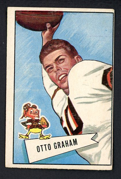 1952 Bowman Large Football #002 Otto Graham Browns EX 486716