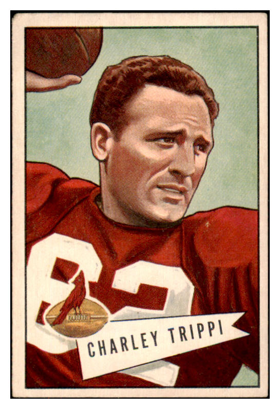 1952 Bowman Large Football #012 Charley Trippi Cardinals VG-EX  486722