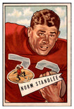1952 Bowman Large Football #042 Norm Standlee 49ers NR-MT 486750