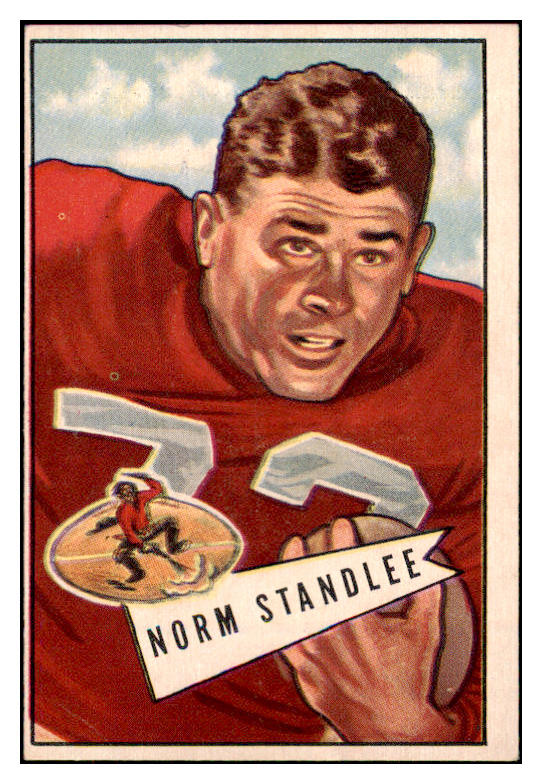 1952 Bowman Large Football #042 Norm Standlee 49ers VG-EX 486751