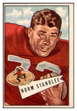 1952 Bowman Large Football #042 Norm Standlee 49ers VG-EX 486751