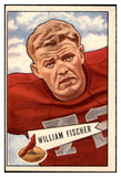 1952 Bowman Large Football #047 William Fischer Cardinals EX 486753