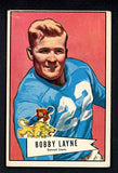 1952 Bowman Large Football #078 Bobby Layne Lions EX 486778