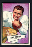 1952 Bowman Large Football #081 John Kastan Giants EX-MT 486782