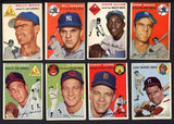 1954 Topps Baseball Set Lot 84 Diff VG Skowron Rosen Bauer Kuenn 486852