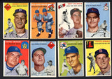 1954 Topps Baseball Set Lot 76 Diff VG-EX/EX Podres Turley Wilhelm 486853