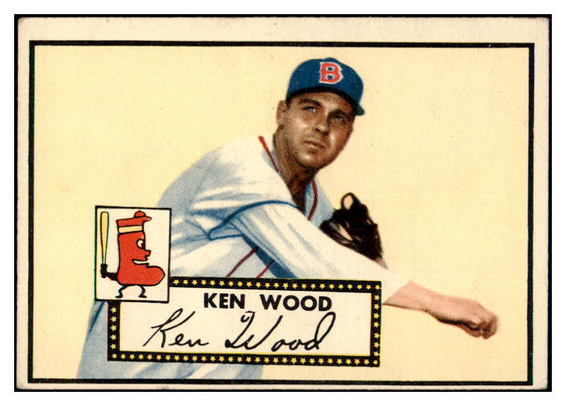 1952 Topps Baseball #139 Ken Wood Red Sox VG-EX 486867