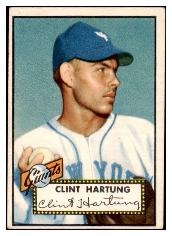 1952 Topps Baseball #141 Clint Hartung Giants VG-EX 486869