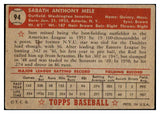 1952 Topps Baseball #094 Sam Mele Senators VG-EX 486873