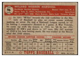 1952 Topps Baseball #096 Willard Marshall Braves VG-EX 486874