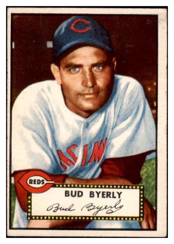 1952 Topps Baseball #161 Bud Byerly Reds VG-EX 486890