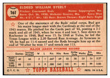 1952 Topps Baseball #161 Bud Byerly Reds VG-EX 486890