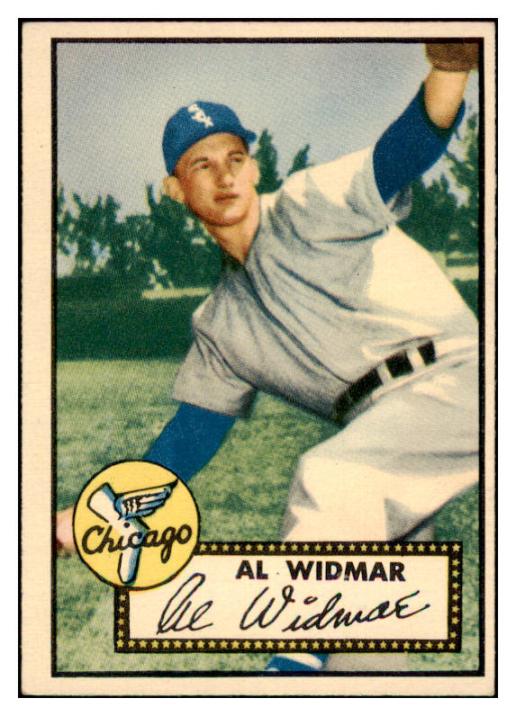 1952 Topps Baseball #133 Al Widmar White Sox EX-MT 486904